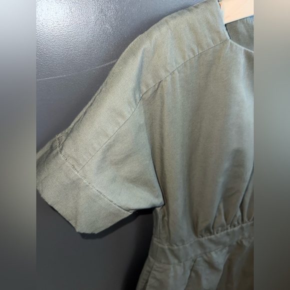 COS Army Green Khaki Cotton Dress • 6 - Picture 7 of 9